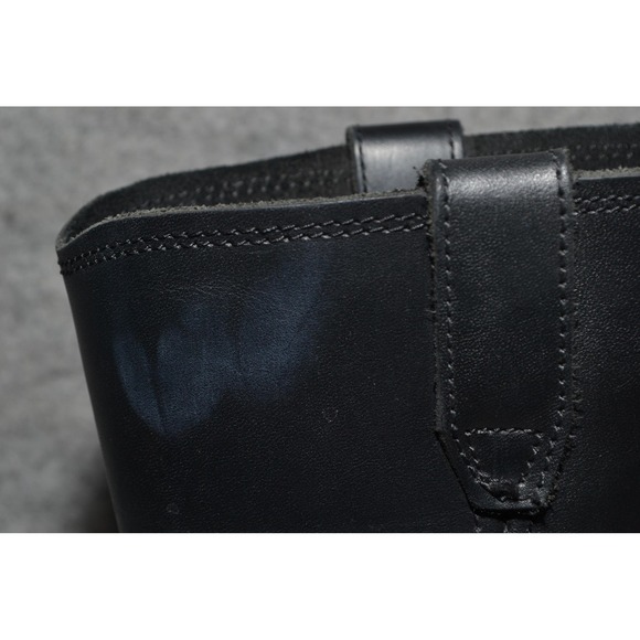 Dingo Boots Womens 10 Dean Black Leather Harness Motorcycle Mid Calf DI07370 - Picture 9 of 16